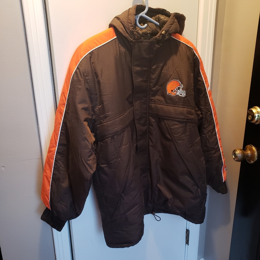 Like new Puma Cleveland Browns coat size M